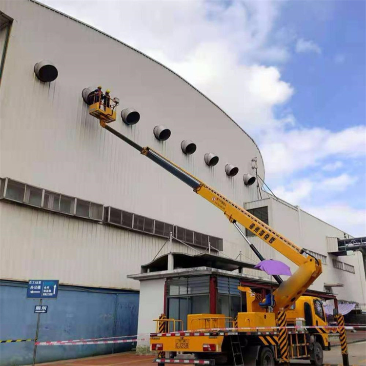 文城镇高空作业车出租服务：专业广告牌安装解决方案